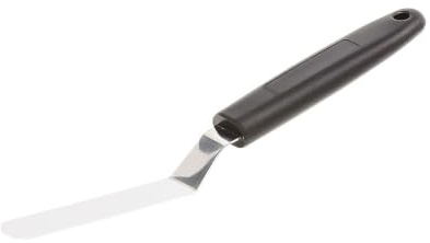 PETITE SPATULE COUDEE INOX 90--MT112609