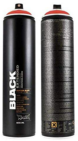 Montana Cans BLACK Spray Paint, 600ml, Power Green