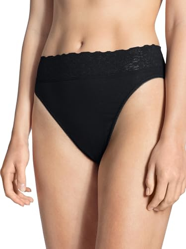 Calida Iconics Pantalón de Jazz para Mujer, de algodón 100%, con cordón en la Abertura de la Pierna