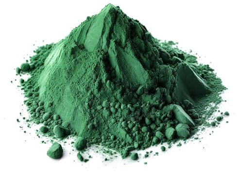 Premium Pigmentpulver Chromoxid 1kg, Farbpigmente für Beton, Epoxidharz, Putz, Gips, tolle Akzente in Haus und Garten, Farbe Grün