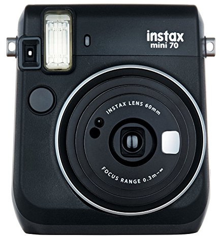 instax mini 70 kamera midnatt svart