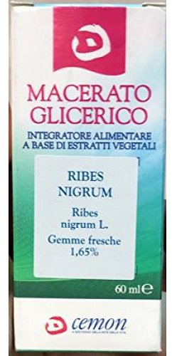 Cemon Ribes Nigrum Macerato Glicerico Integratore Alimentare 60ml