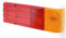 HELLA Rückleuchte - Glühlampe - 12V - Einbau/geschraubt - ECE - Lichtscheibenfarbe: rot/gelb - Stecker: Flachstecker - rechts/links - Menge: 1 - 2SD 004 460-001