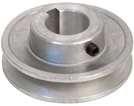 Fartools 117265 Riemenscheibe Aluminium 80 mm Durchmesser/28 mm Bohrung