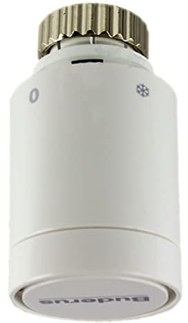 Buderus Thermostatkopf BH1-W0 mit Gewindeanschluss M 30 x 1,5 mm, Festfühler und Nullstellung 7738306437