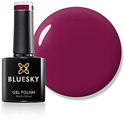 BLUESKY Widersprüche Collection 80605 UV LED Gel Soak Off Nagellack, Rouge Rite 10 ml