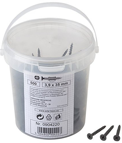 Meister Schnellbauschrauben 3,9 x 35 mm, 500 Stück, 904220