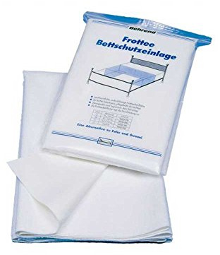 1 x Behrend Housse de protection Drap Housse Protège Matelas en éponge Tapis de polyuréthane, 100 x 150 cm