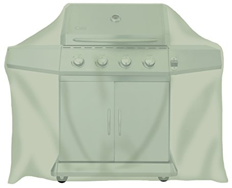 tepro Universal Abdeckhaube für Gasgrill groß, Farbe beige, aus besonders strapazierfähigem Polyester, Maße ca. 150 x 70 x 110 cm