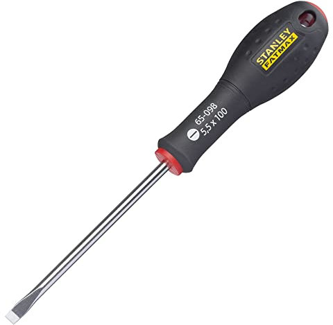 Stanley 0-65-098 Fat Max Screwdriver Flared 5.5X100Mm-Black