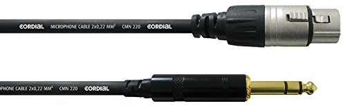 Cordial CFM 3 FV Mikrofonkabel 3 m - Mikrofonkabel