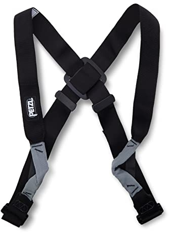 PETZL VOLTIGE Adjustable Figure-8 Chest Harness - Black
