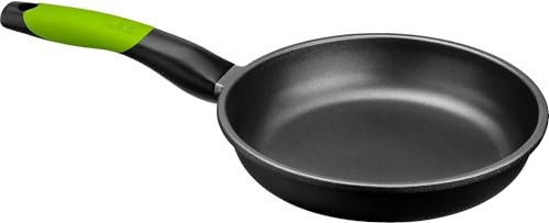 BRA, Padella Prior in alluminio pressofuso con rivestimento antiaderente in Teflon, 28 cm, Nero (schwarz)