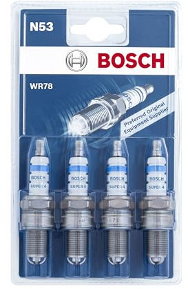 Bosch WR78 (N53) - Spark Plugs Super 4 - Set of 4