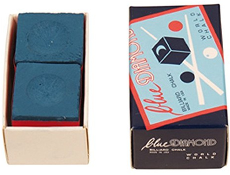 Manuel Gil Tiza Billar Blue Diamond Azul 2 unid