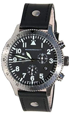 Messerschmitt Aristo Herren Uhr Chronograph Fliegeruhr ME 5030L