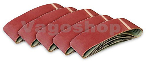 10 Bänder Schleifbänder 75x533 Bandschleifer Körnung 100 Schleifband Schleifpapier