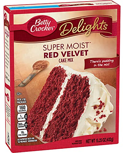 Betty Crocker Red Velvet Cake Mix 432g 15oz