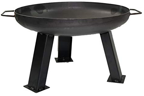 Feuerschale Ø 550 mm Grillschale 55 cm inkl. 3 Füße und 2 Griffe