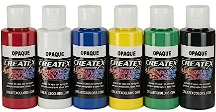 Createx Airbrush CRE02520 Farben Opaque AB Airbrush Color Set