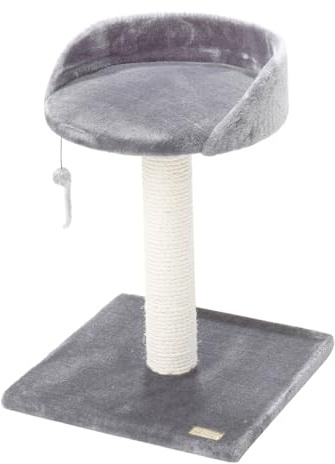 Europet Bernina Arbre à Chat Gamme Classique Modèle Sofa Gris 52 cm