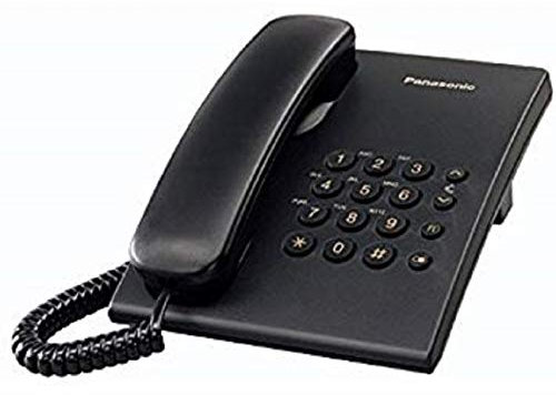 Panasonic KX-TS 500 Telefoni domestici con cavo, Nero