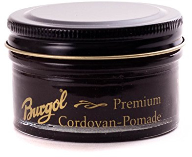 Burgol Cordovan Pomade 50 ml Glastiegel: Farbe: Dunkelbraun