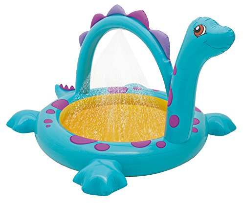 Intex – Piscine Gonflable, 229 x 165 x 117 cm, 170 L, Conception Dinosauro (57437np)