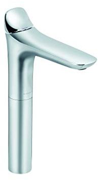 Kludi Waschtisch-Einhebelmischer Amba ohne Garnitur, S-Pointer-Str geschlossenem Hebel, verchromt, 532980575