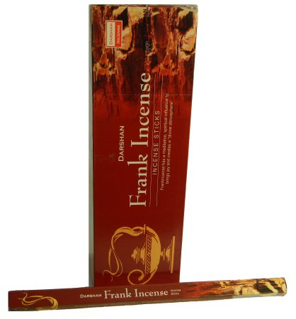 Räucherstäbchen Frank incense 200 Sticks Weihrauch Duft 25 Schachteln zu je 8 Stäbchen Vorratspack Wohnaccessoire Raumduft