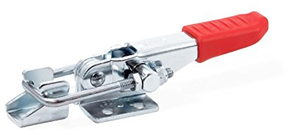 Ganter Normelemente | Verschluss-Spanner für Zugspannung - GN 851-320-T2 | Stahl | verzinkt, blau passiviert | 1 Stück