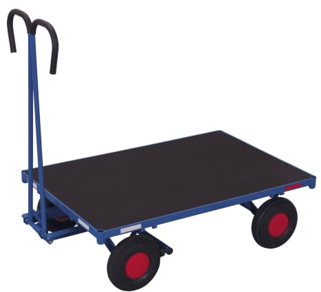 Handpritschenwagen ohne Bordwand Traglast (kg): 700 Ladefläche: 1200 x 800 mm RAL 5010 Enzianblau
