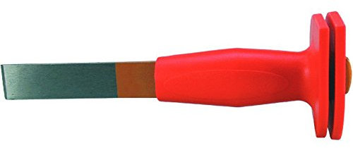 Gedore 104.05 Schlitzmeißel, flach-oval mit starkem Handschutz, 240 x 26 x 7 mm