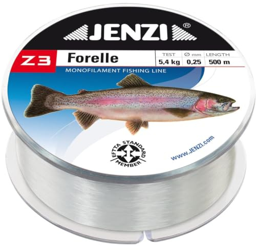 Jenzi Z3 Line Forelle mit Fischbild 0,28mm 500m