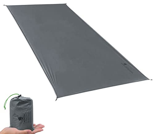 GEERTOP Schutzplane Zeltplanen Zeltunterlage 1-4 Personen 20D leichte wasserdicht für Zelt Wanderungen Camping Picknick