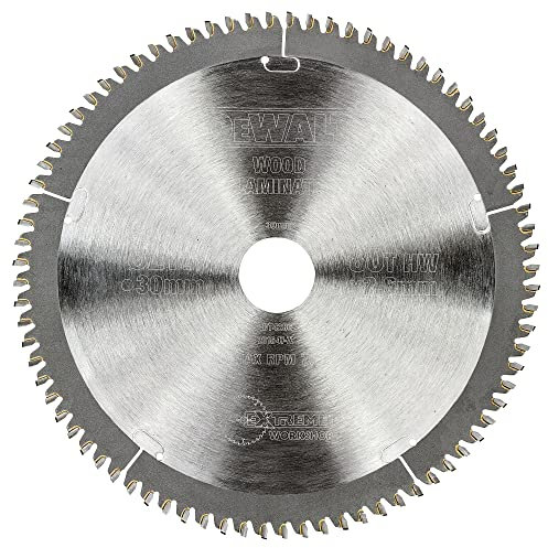 DeWalt Negative Rake Circular Saw Blade 216 X 30 X 80t, DT4286-QZ