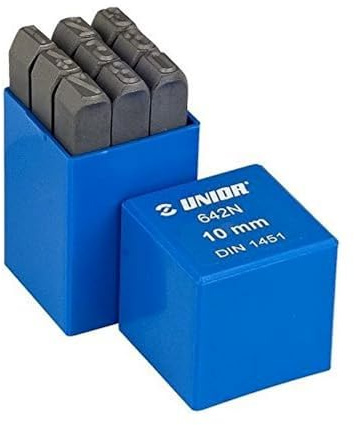 Unior 642NPB Schlagzahlenset, 6 mm