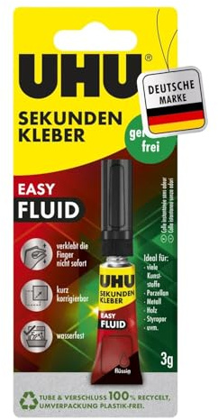 46130 UHU superlim lösningsmedelsfri, 3 g