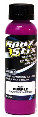 Purple Fluorescent Airbrush Paint 2oz