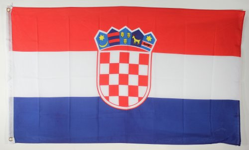 Kroatien Flagge Großformat 250 x 150 cm wetterfest Fahne