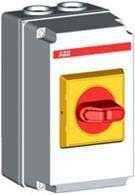 ABB – seccionadores otdcp32sa11 m en logements de 2 pôles 32 A, 660 V DC, IP65 1sca125128r1001