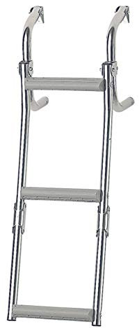 Nuova Rade 2 + 1 Badeleiter L=575mm B=215mm klappbar Edelstahl
