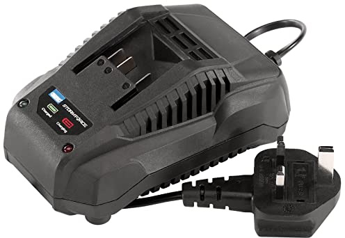 Draper 23793 Storm Force 20V Fast Charger for Power Interchange Batteries