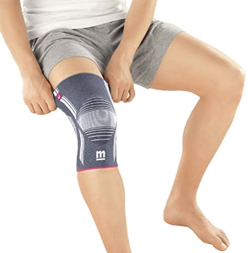 Genumedi Kniebandage m. Pat. Ring, silber Gr. III, Kniebandagen