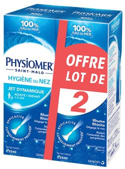 Physiomer Igiene Nasale Spray Dinamico 2 x 135 ml