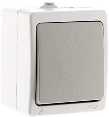 Zenitech - Bidireccional simple gris claro IP54 - Akya