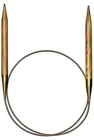 Addi Nature Rundstricknadeln aus Olivenholz 80 cm 4,00 mm