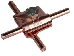 DEHN 390057 – Dreistockklemme Verbindung Mv Sechskantschraube 8 Mm Kupfer
