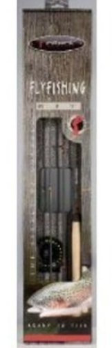 JENZI Combo Fliegenrutenset Komplettpaket #5 2,55 m