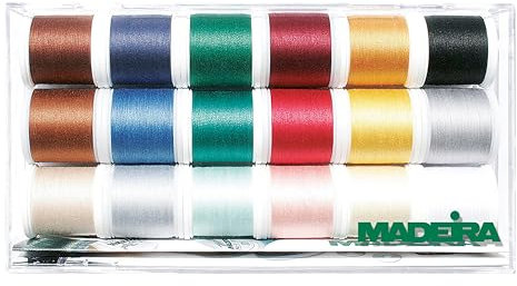 Madeira 8030 Stickbox Cotona No.30 18 Spulen à 200 m